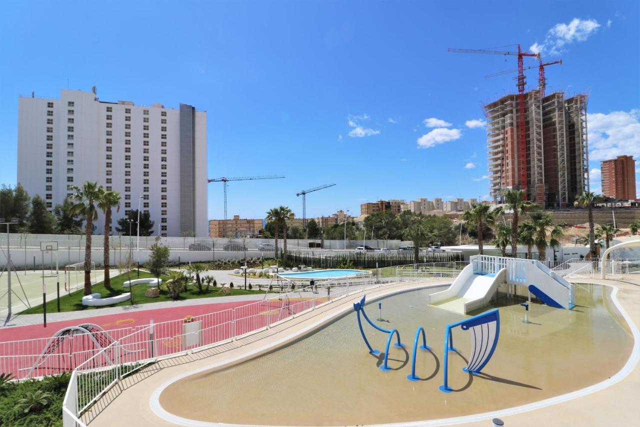 Sunset Waves Deluxe Apartments Poniente Beach Resort Benidorm Ngoại thất bức ảnh