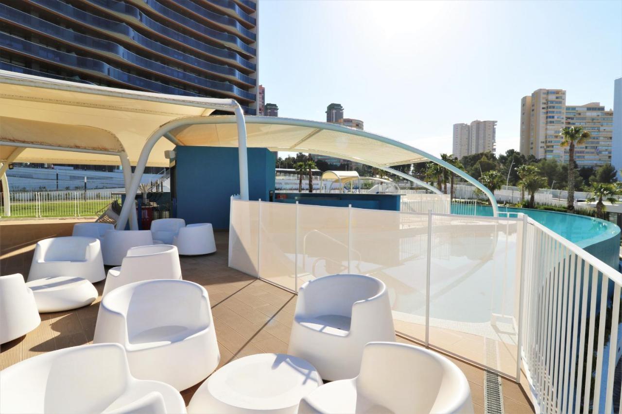 Sunset Waves Deluxe Apartments Poniente Beach Resort Benidorm Ngoại thất bức ảnh