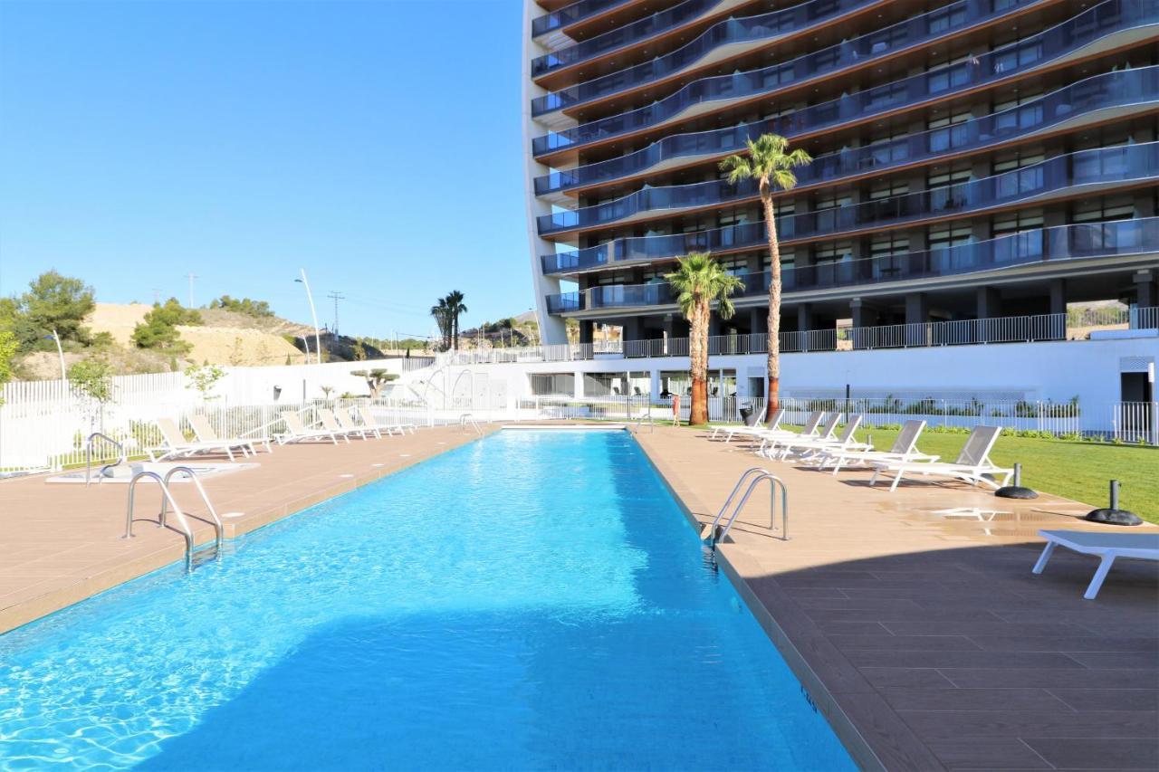 Sunset Waves Deluxe Apartments Poniente Beach Resort Benidorm Ngoại thất bức ảnh