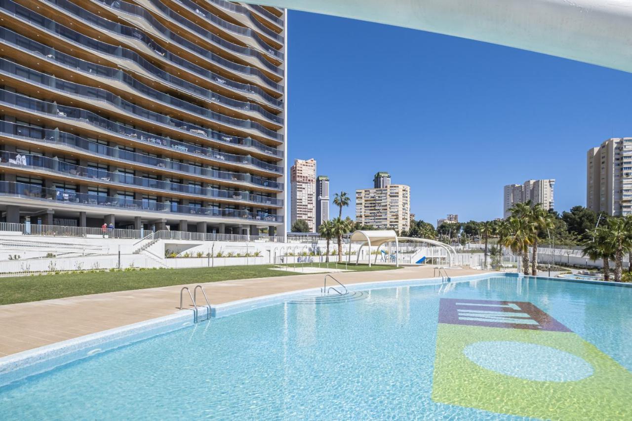 Sunset Waves Deluxe Apartments Poniente Beach Resort Benidorm Ngoại thất bức ảnh
