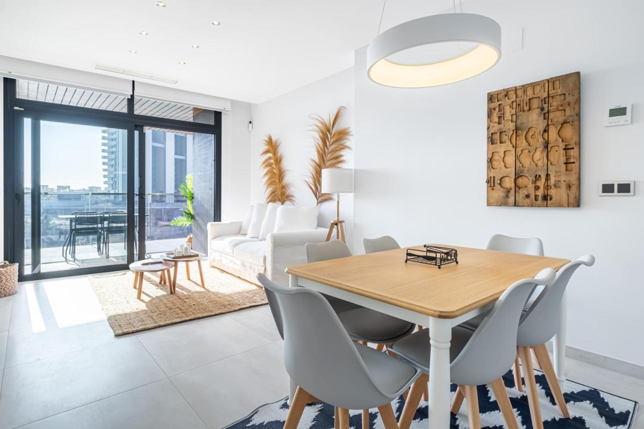 Sunset Waves Deluxe Apartments Poniente Beach Resort Benidorm Ngoại thất bức ảnh